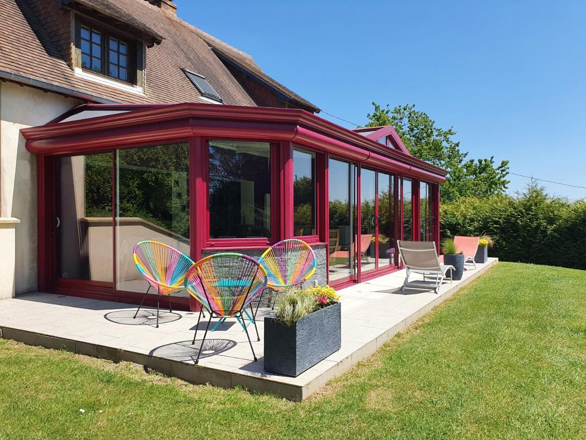 La Mare Aux Chevres Villa Reux Bagian luar foto