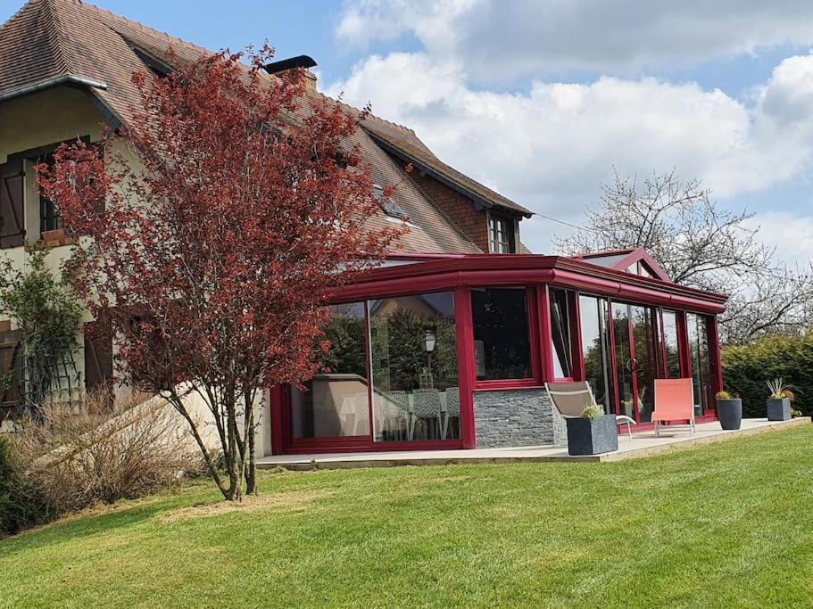 La Mare Aux Chevres Villa Reux Bagian luar foto