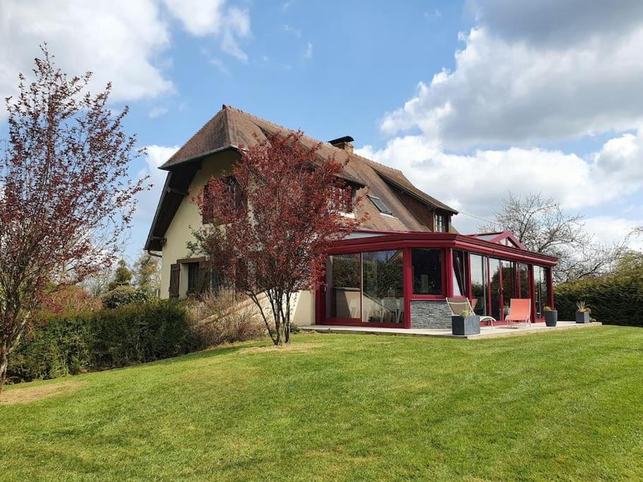 La Mare Aux Chevres Villa Reux Bagian luar foto